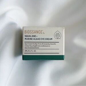 NEW Biossance Squalane + Marine Algae Eye Cream Sample